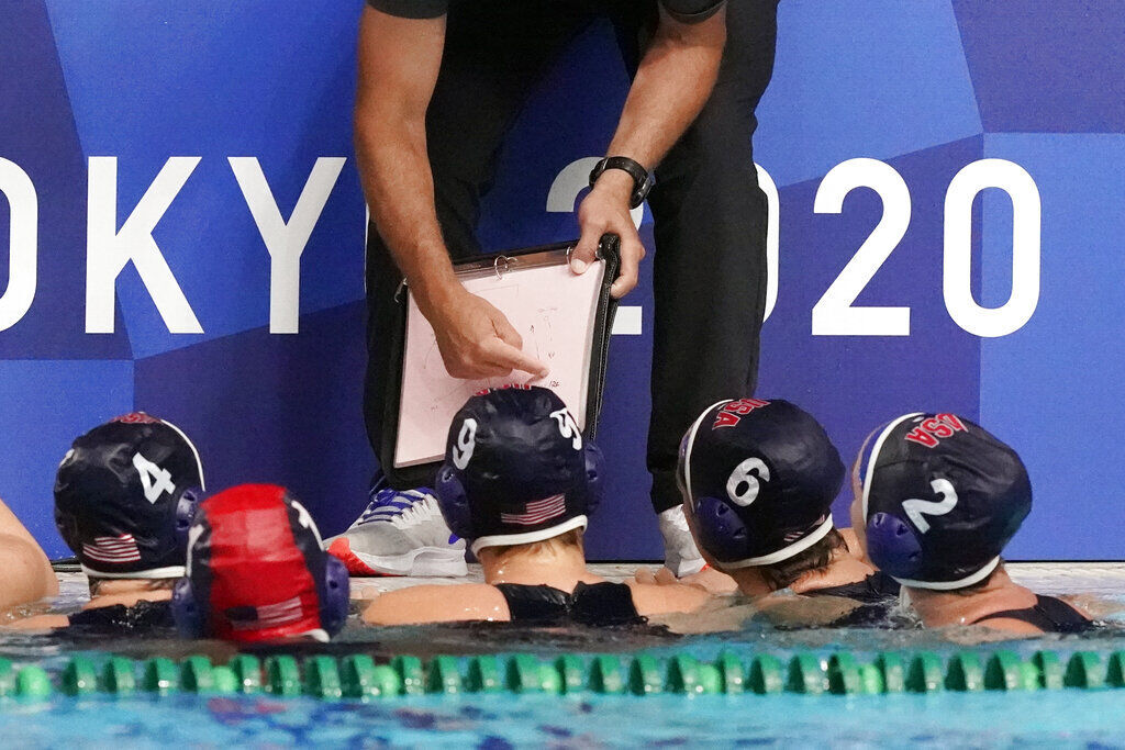 APTOPIX Tokyo Olympics Water Polo